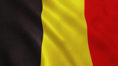 Belgium Flag Stock Illustration