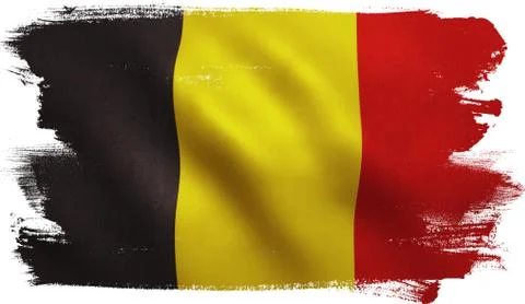 Belgium Flag Stock Illustration