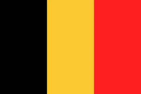 Belgium flag. Stock Illustration