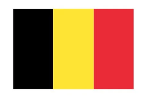 Belgium flag Stock Illustration