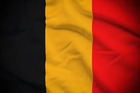 Belgium Flag Foto stock