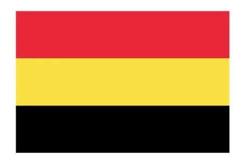Belgium flag vector template background realistic copy Stock Illustration