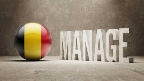 Belgium. Stock Illustration