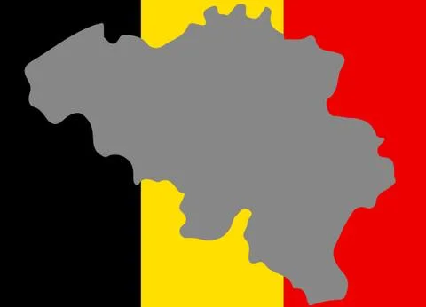 Belgium Stock Illustration