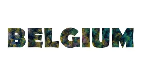 BELGIUM Stock Illustration