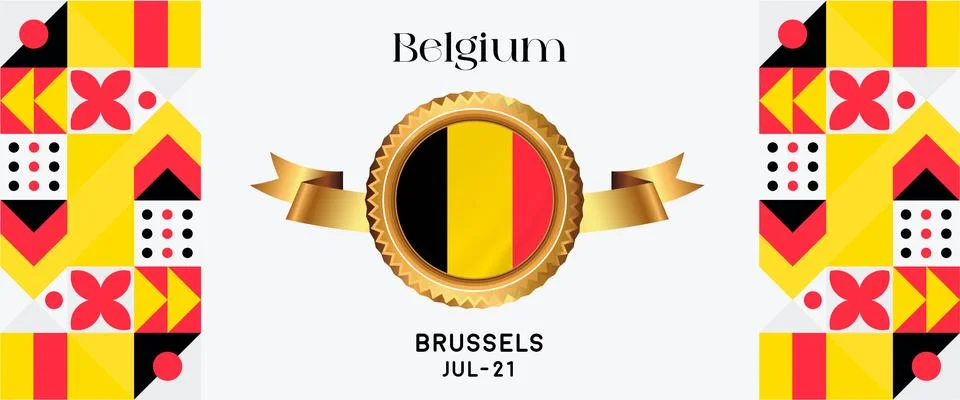 Belgium Stock Illustration