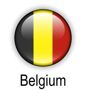 Belgium state flag Stock Illustration