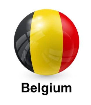 Belgium state flag Stock Illustration