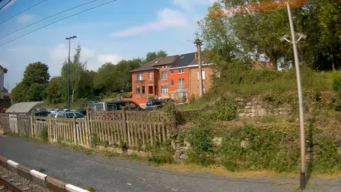 Belgium Train 05 Stock Footage 90057221