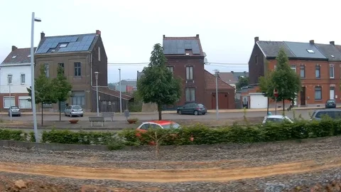 Belgium Train 09 Stock Footage 90057473