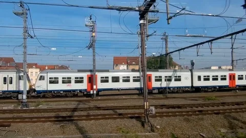 Belgium Train Stock Footage 91183126