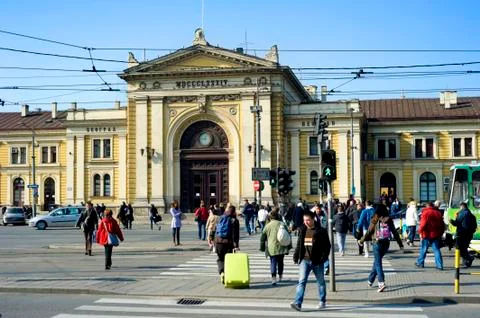 Belgrade central railway station Stock Photos