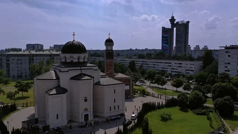 Belgrade citty Stock Footage 114770027