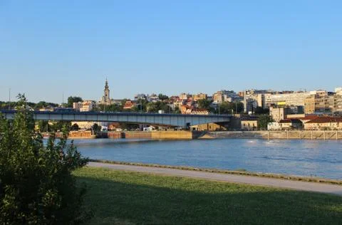 Belgrade cityscape Foto stock