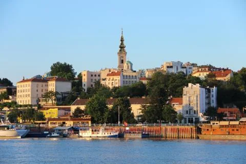 Belgrade cityscape 写真素材
