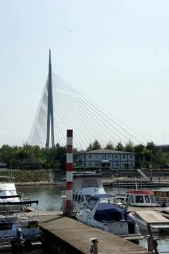 Belgrade landmarks Stock Photos