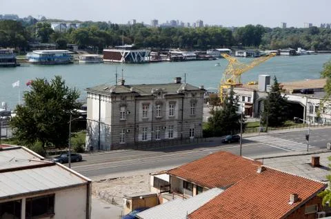 Belgrade landmarks Stock Photos