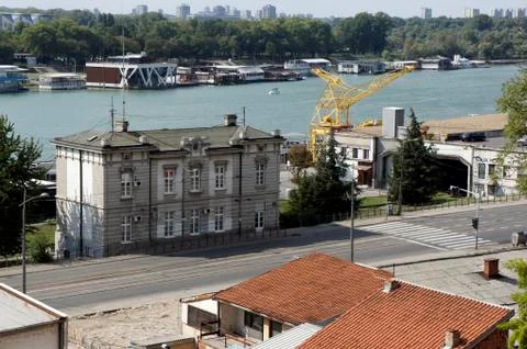 Belgrade landmarks Stock Photos