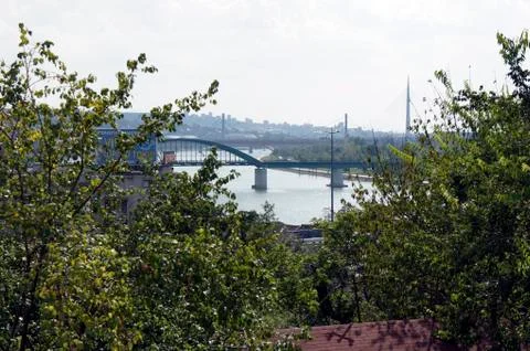 Belgrade landmarks Stock Photos