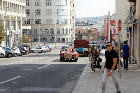 Belgrade landmarks Stock Photos