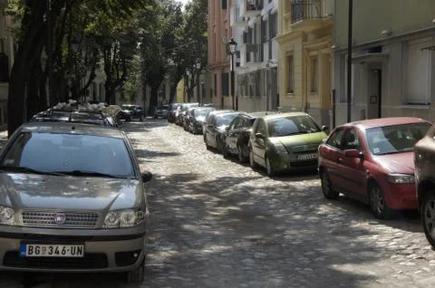 Belgrade landmarks Stock Photos