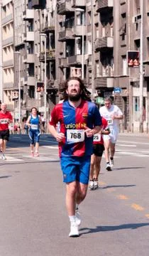 Belgrade marathon Stock Photos