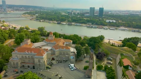 Belgrade pan shot Stock Footage 235941843