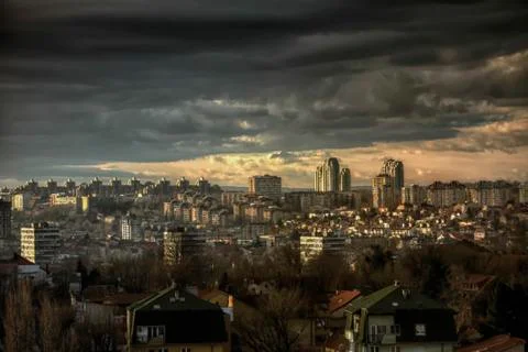 Belgrade Panorama Stock Photos
