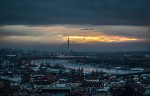 Belgrade Panorama Stock Photos