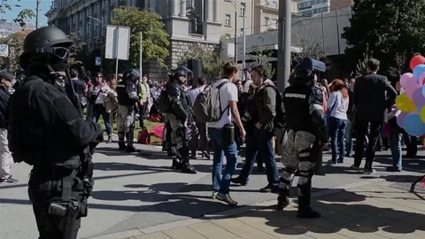 Belgrade Pride 動画素材 75908631