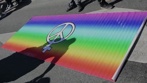 Belgrade Pride 動画素材 75909059