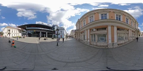 Belgrade, Rajiceva Video stock 104949737