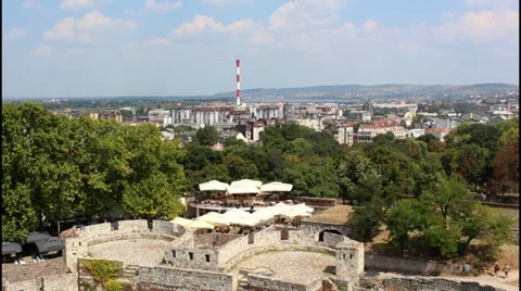 Belgrade, view of the city Video stock 32289108