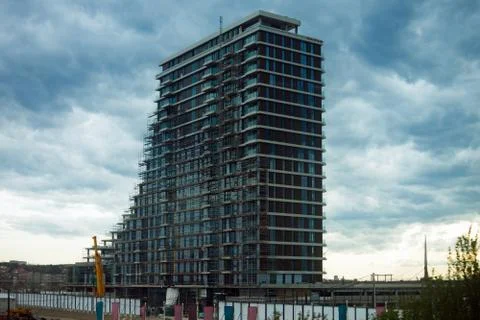 Belgrade Waterfront building Stock Photos