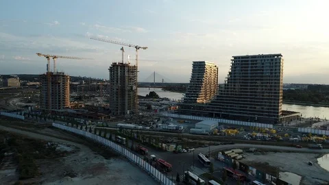 Belgrade Waterfront Stock Footage 109147309