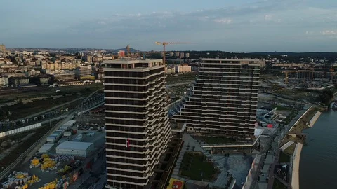 Belgrade Waterfront Stock Footage 109149355