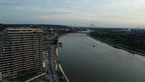 Belgrade waterfront Stock Footage 109155452