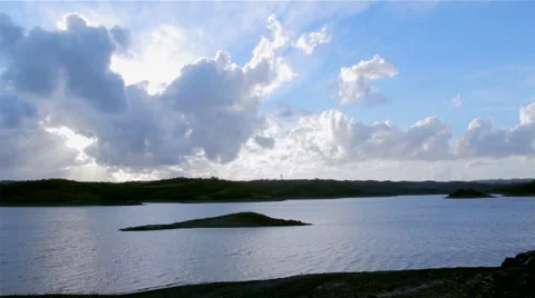 Beliche Dam still view C Stock Footage 42529174