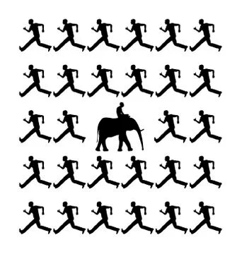 Believe in Yourself Stock-Illustration