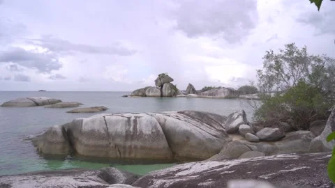 Belitung island Stock Footage 203778503