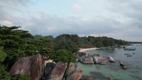 Belitung island Stock Footage 203805361