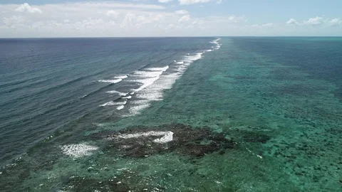 Belize-Barrier-Reef-3 Video stock 128902793