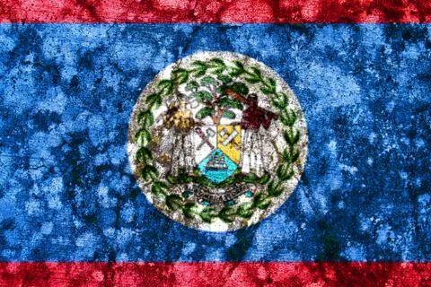 Belize grunge Foto stock