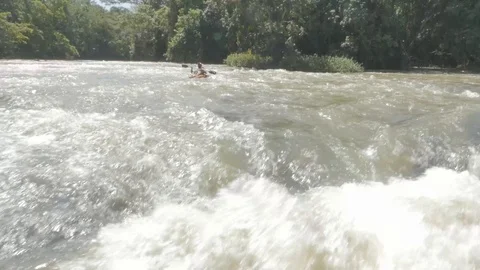 Belize Kayak 04 Stock Footage 88838478
