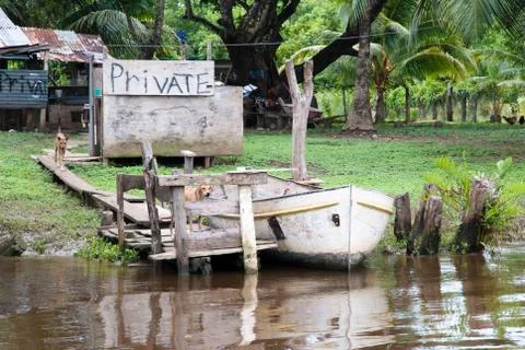 Belize residential Stock Photos