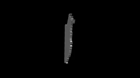 Belize rotating map animation. | Stock Video | Pond5