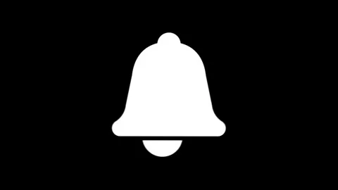 Bell Beep alert schedule daily activities Video stock 240595796