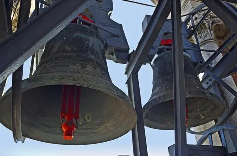 Bell in the belfry Stock Photos