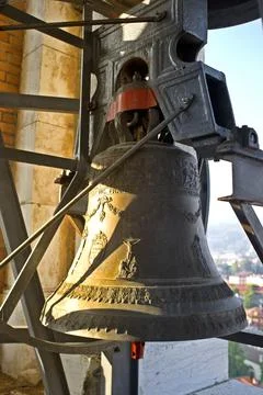Bell in the belfry Stock Photos