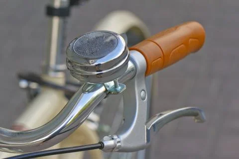 Bell for bicycle Foto stock